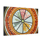 "Playful Pizza" - Glass Canvas