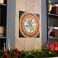 "Playful Pizza" - Glass Canvas