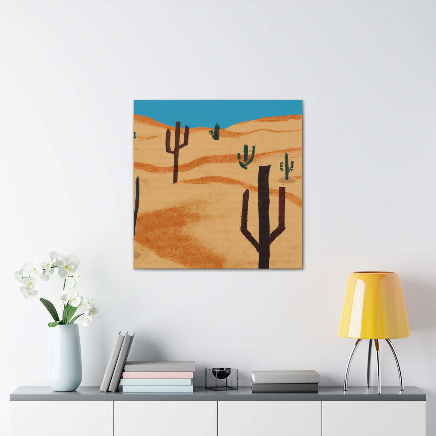 Southwestern Chic - Vintage Contemporary - Desert -Canvas