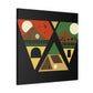 "Cosmological Dance - Midcentury" - Canvas