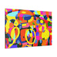 Aqua-Glow - Abstract - Canvas