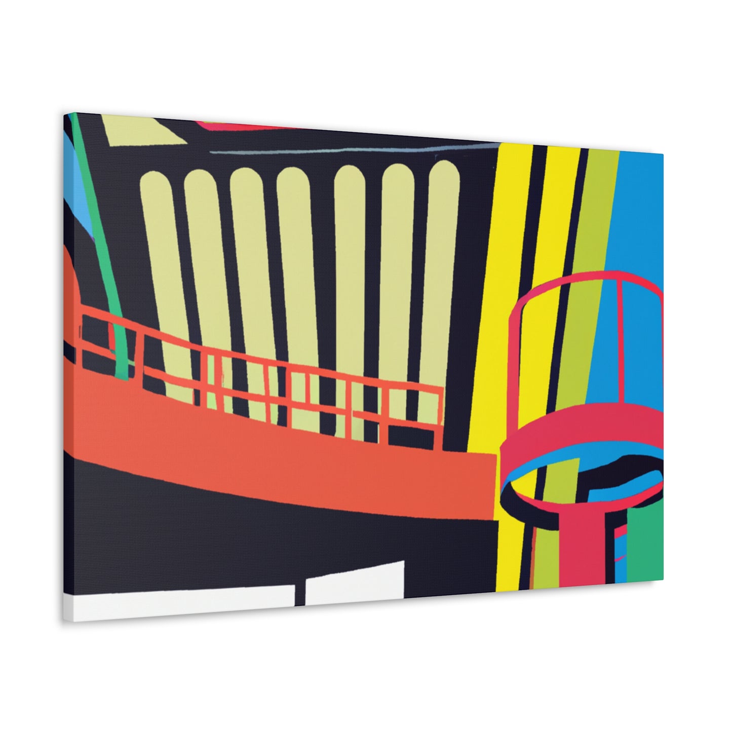 Bridge Balcony - Canvas Pop Art