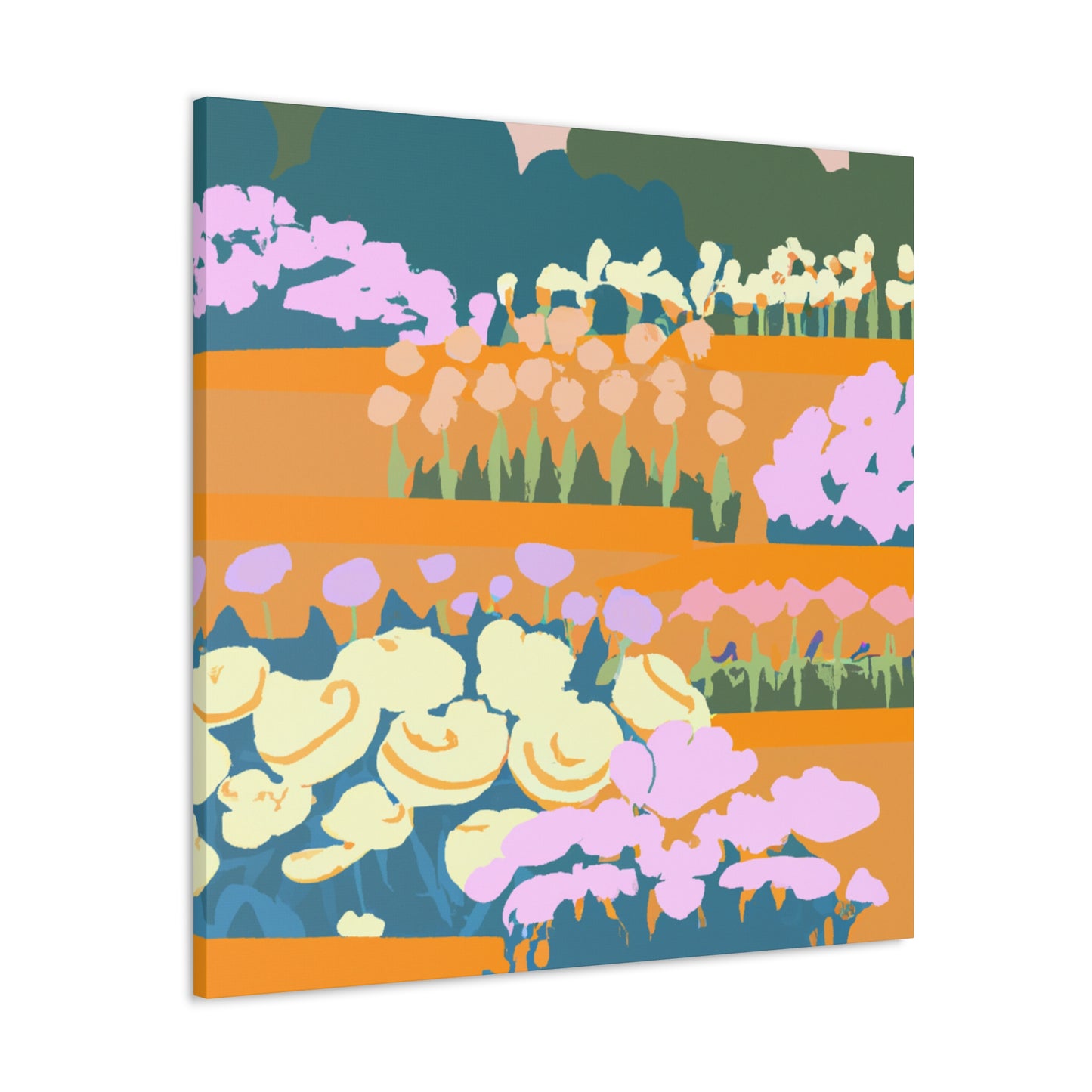 Bloomtopia-Landscape - Canvas
