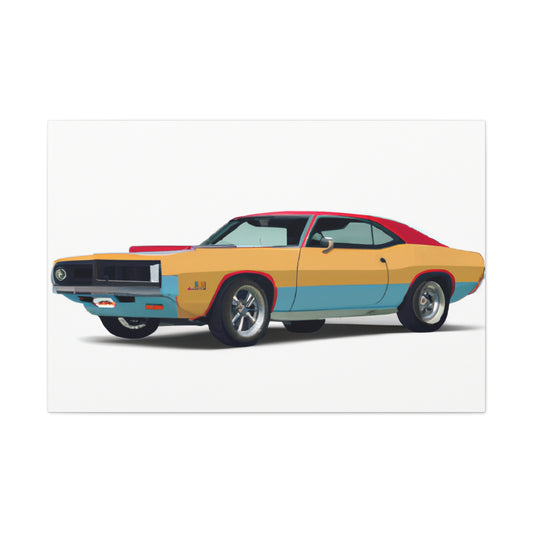 El Scorchado - Automobile - Canvas
