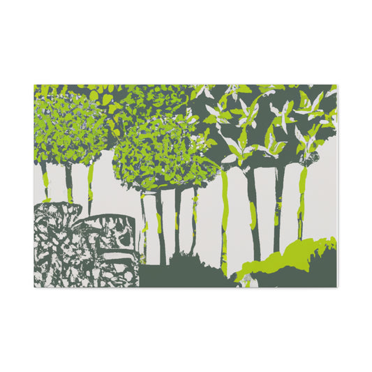 Bloomtopia Landscape - Canvas