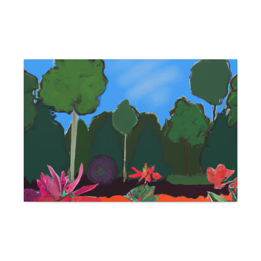 Gardenia Paradise - Landscape - Canvas