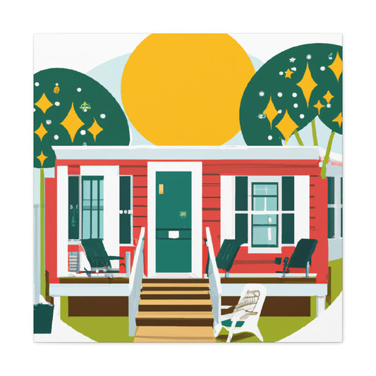 Uproot- Midcentury - Canvas
