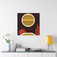 Gliding Shapes- Midcentury - Canvas