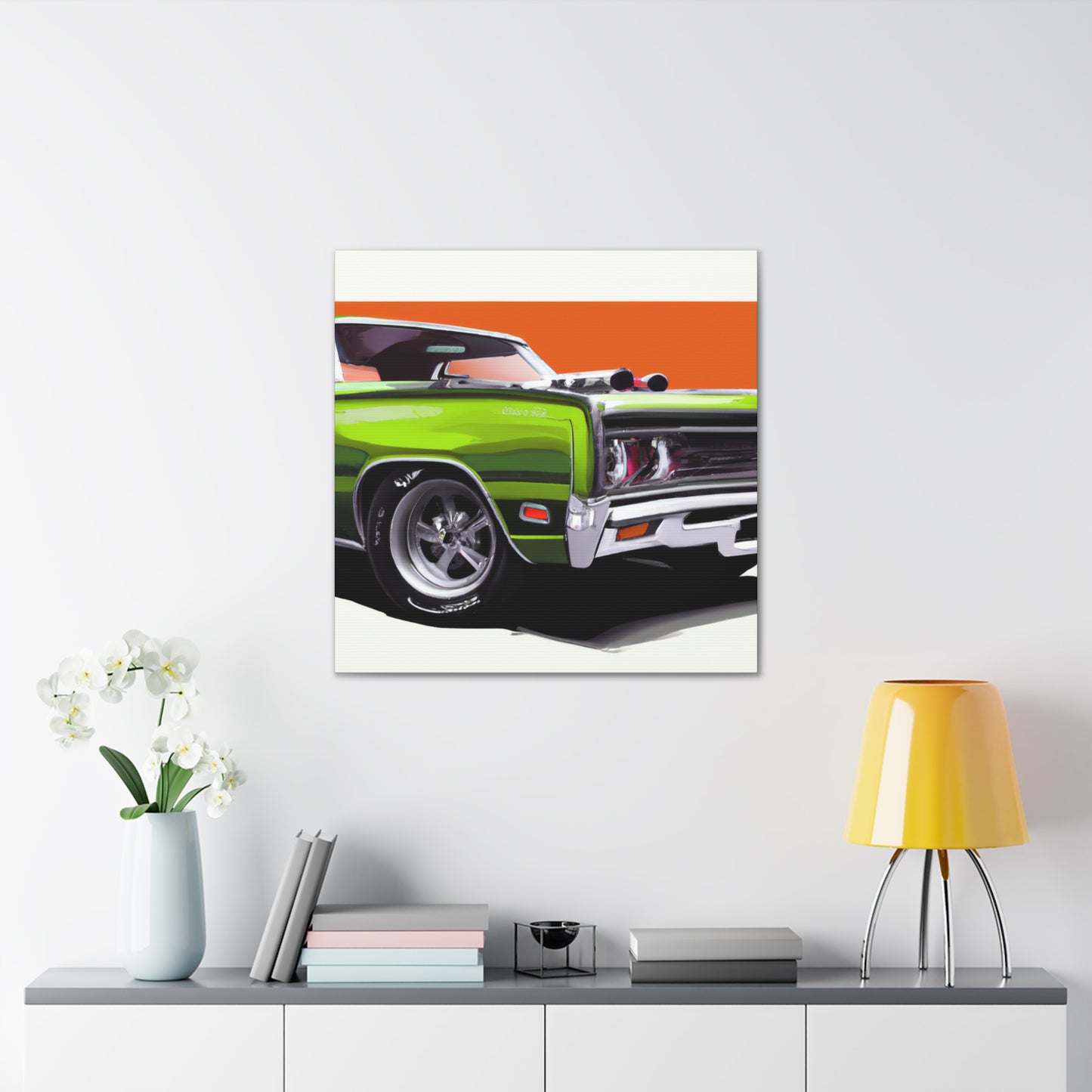 T-Bucket Thunder - Automobile - Canvas