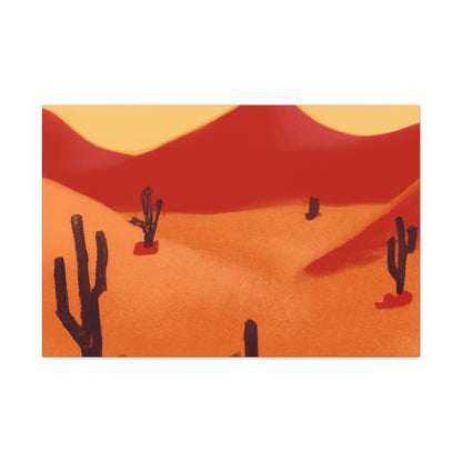 Caravan Cozy - Vintage Contemporary - Desert Canvas
