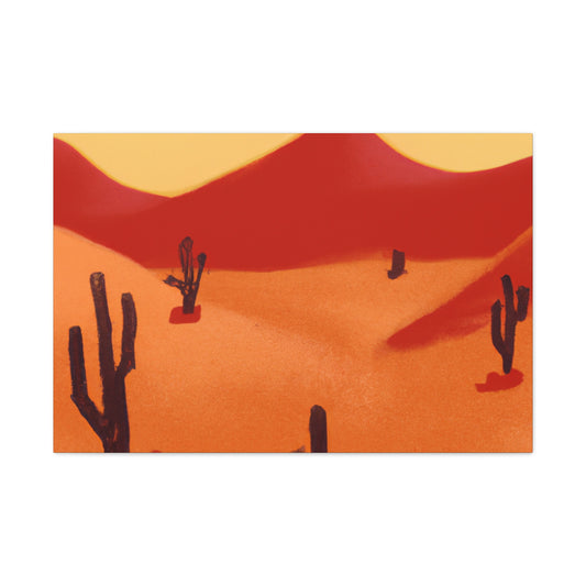 Caravan Cozy - Vintage Contemporary - Desert Canvas