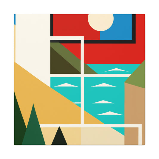Fleece Flapper - Midcentury Canvas