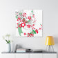 Peony Parade - Floral - Canvas