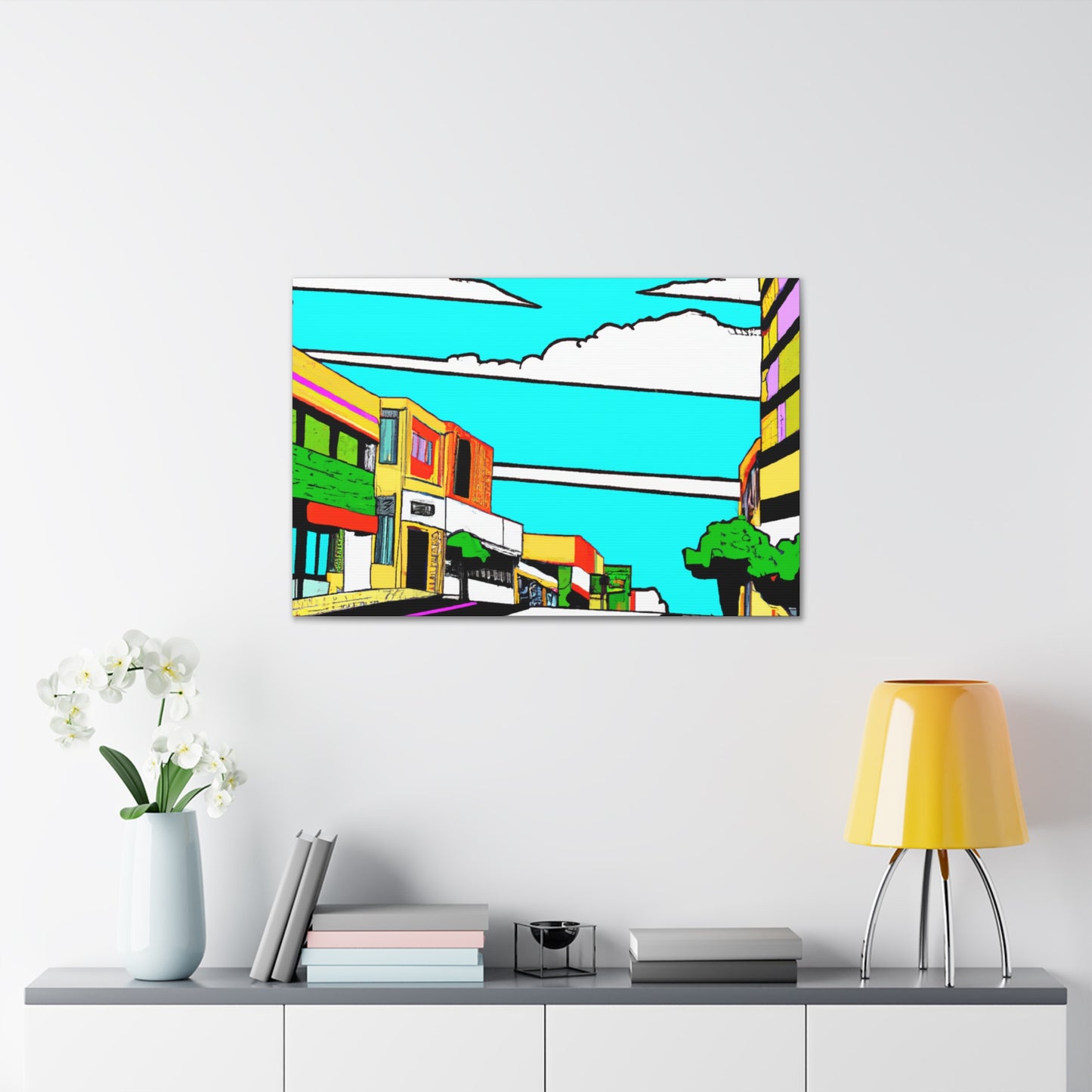 Cinema Avenue - Pop Art Canvas