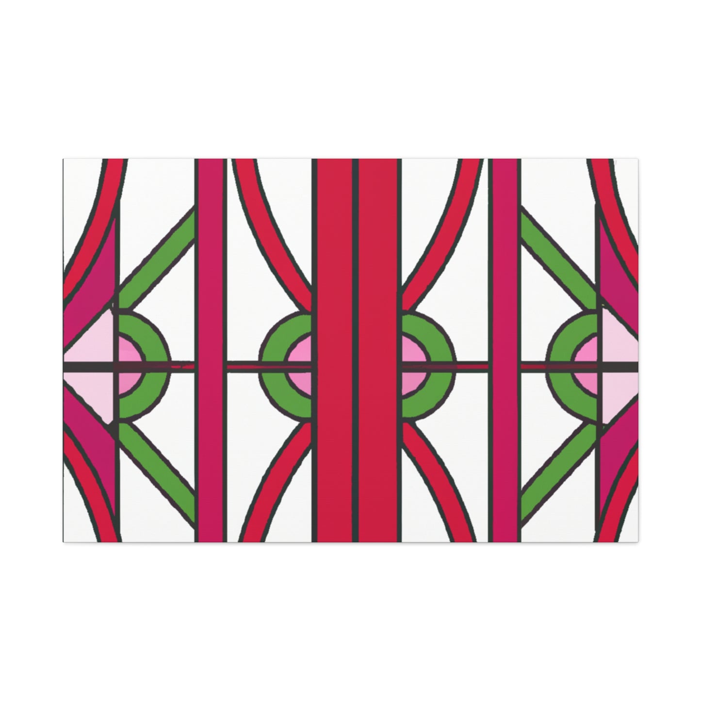 Cheerful - Glass Canvas