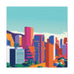 Giselle Ponce de Leon - South America Canvas
