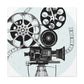 The Reel Spinners - Retro Music and Film Canvas