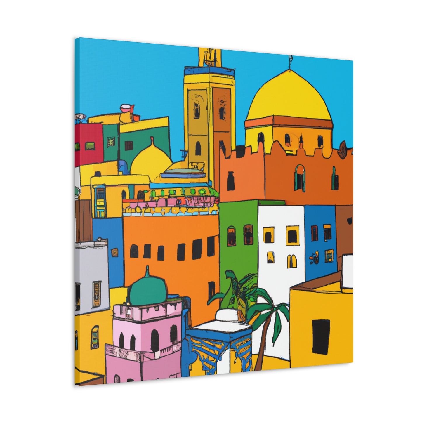 Ibrahim Jadiri - Morraco - Canvas