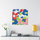 Bloomtastic - Floral - Canvas