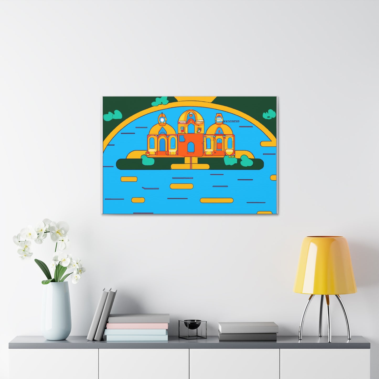 Monochrome Magnificence - Minimalism - Canvas