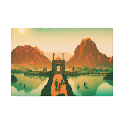 Vibrant Varanasi - Destination India - Canvas