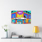 Twisty Time Soda Shop - Canvas