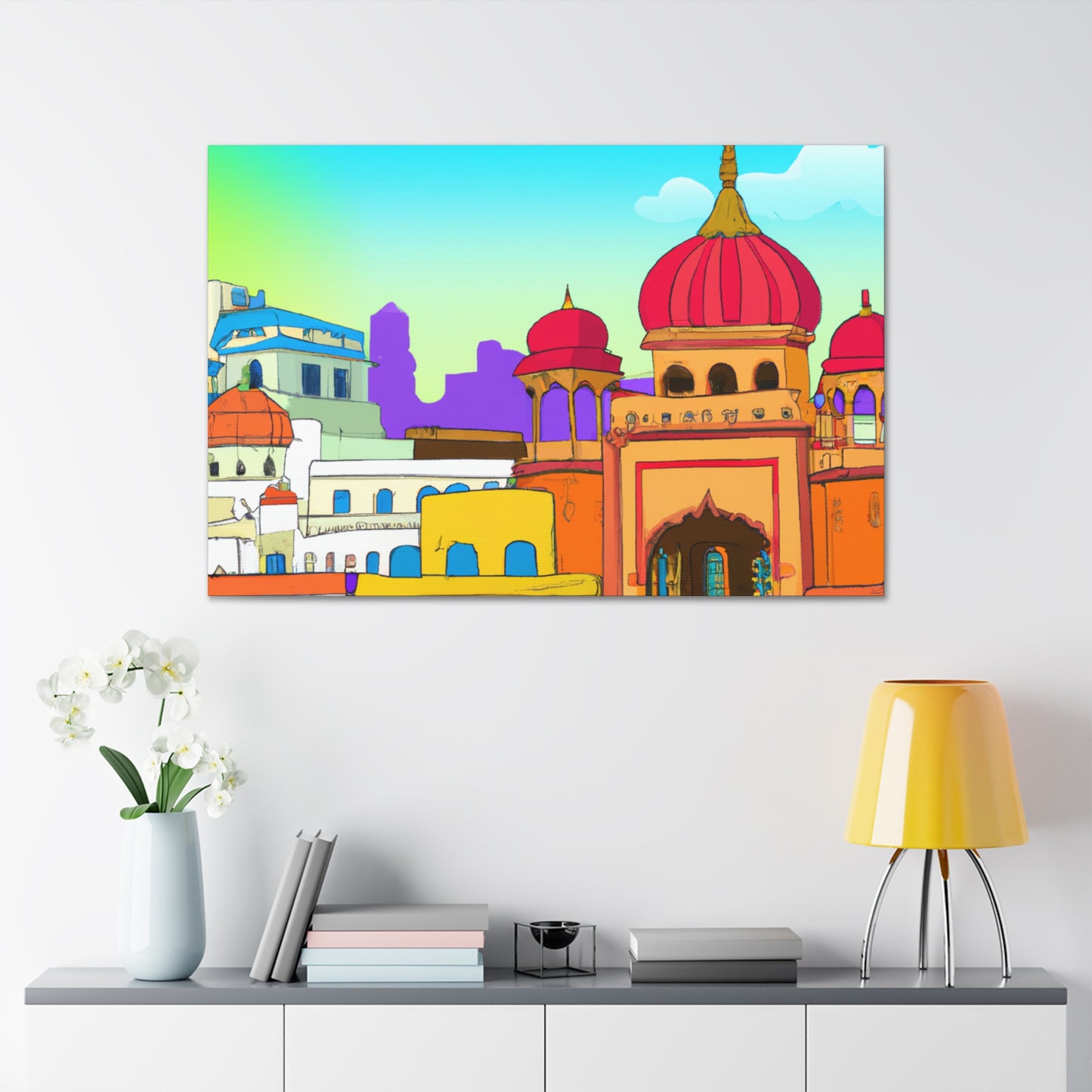 RosariTaj - Destination India - Canvas
