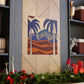 Vibey Tropics- Midcentury Canvas