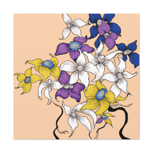 Rosalie - Floral - Canvas