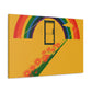 Rainbow Tranquility - Minimalism - Canvas