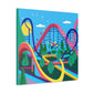 Gardengate - Landscape - Amusement -  Canvas