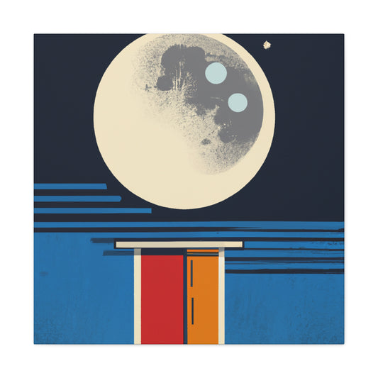 Majestic Vibe- Midcentury - Canvas