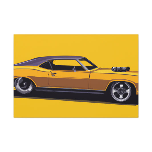 Pickup Purr - Automobile - Canvas