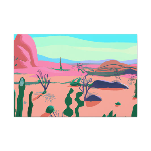 Cactustone Landscape - Canvas