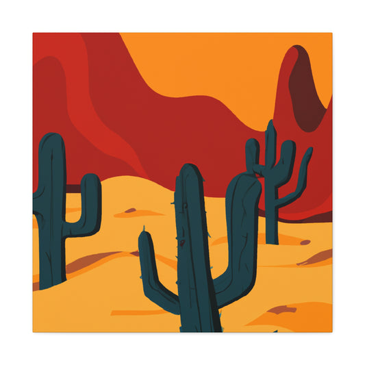 Desert Pearl - Vintage Contemporary - Canvas