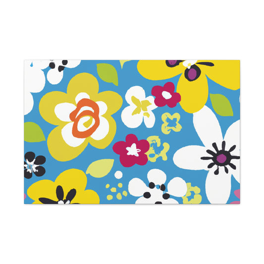 "Double Trouble Bouquet: A Bloom Boogie!" - Floral Canvas