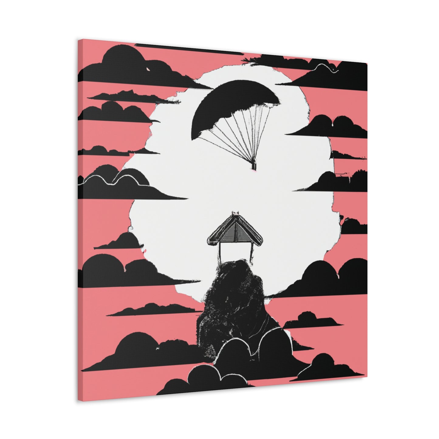 Echoing Silhouette - Minimalism - Canvas