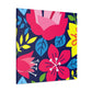 Blossomran - Floral - Canvas