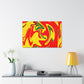Vapour-Wave Abstract - Canvas