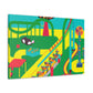 Cotton Candy Kingdom - Amusement - Canvas
