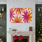 'The Wild Floral Dash' - Floral Canvas