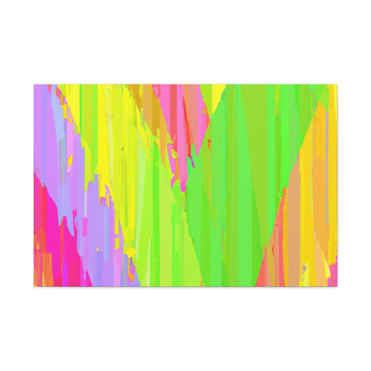 V Rift - Abstract - Canvas