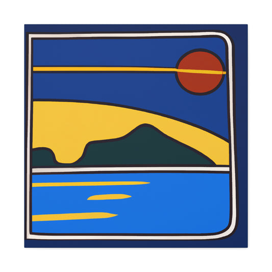 Natures Mirror - Midcentury Canvas