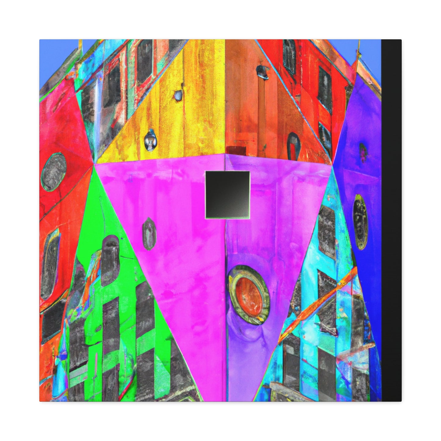 Metropoli Moderne: A Visual Exploration of Art Deco Skyscrapers. - Canvas