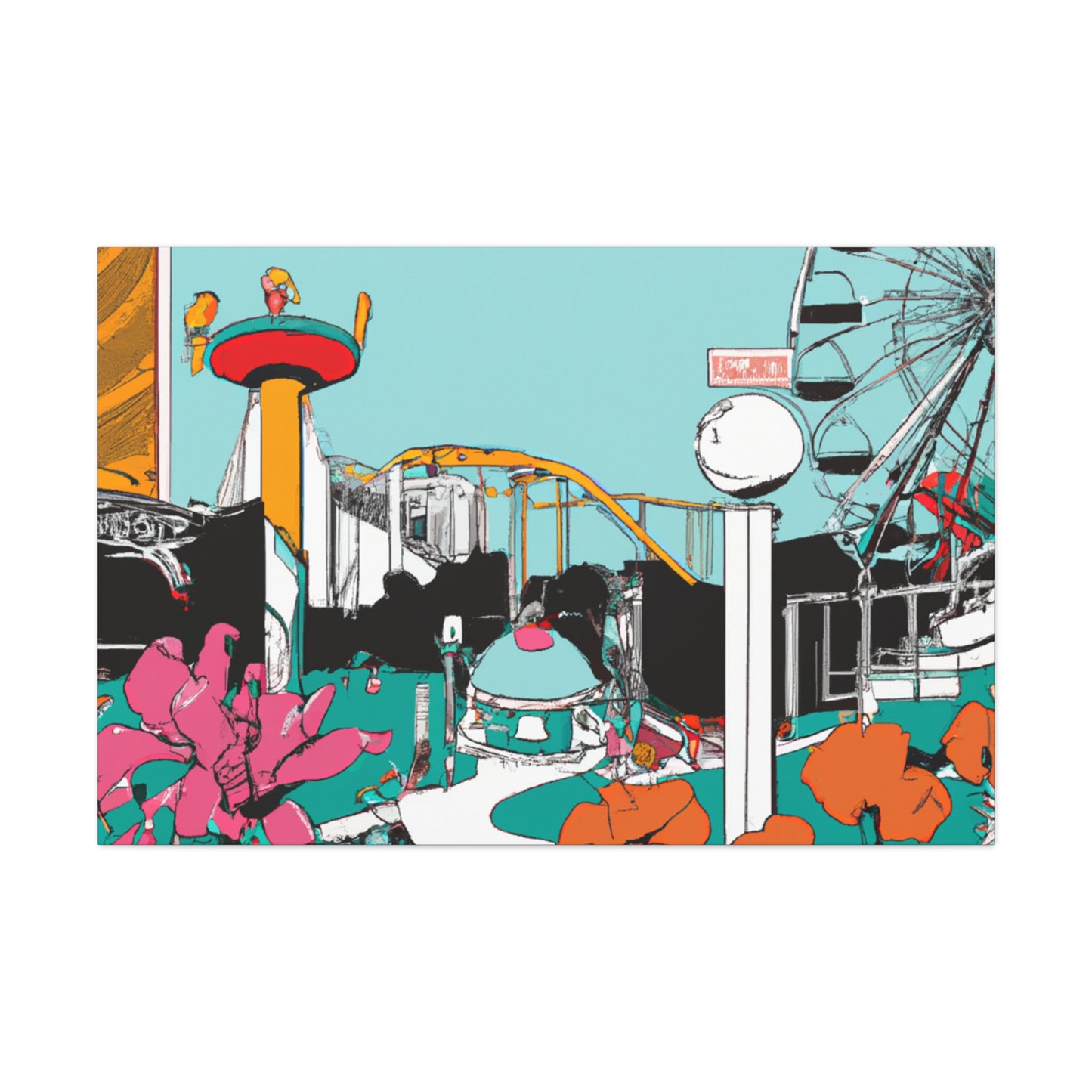 Florafied -Amusement - Canvas
