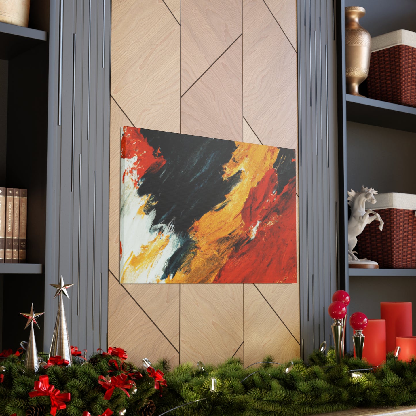 Giordano, Ventura Salimbeni - Abstract Canvas