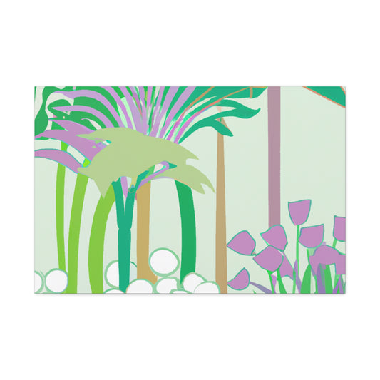 Bloomtopia-Landscape - Canvas