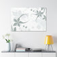 Grey Vine - Floral - Canvas