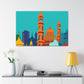 Exotic Vibrancy - Destination India - Canvas