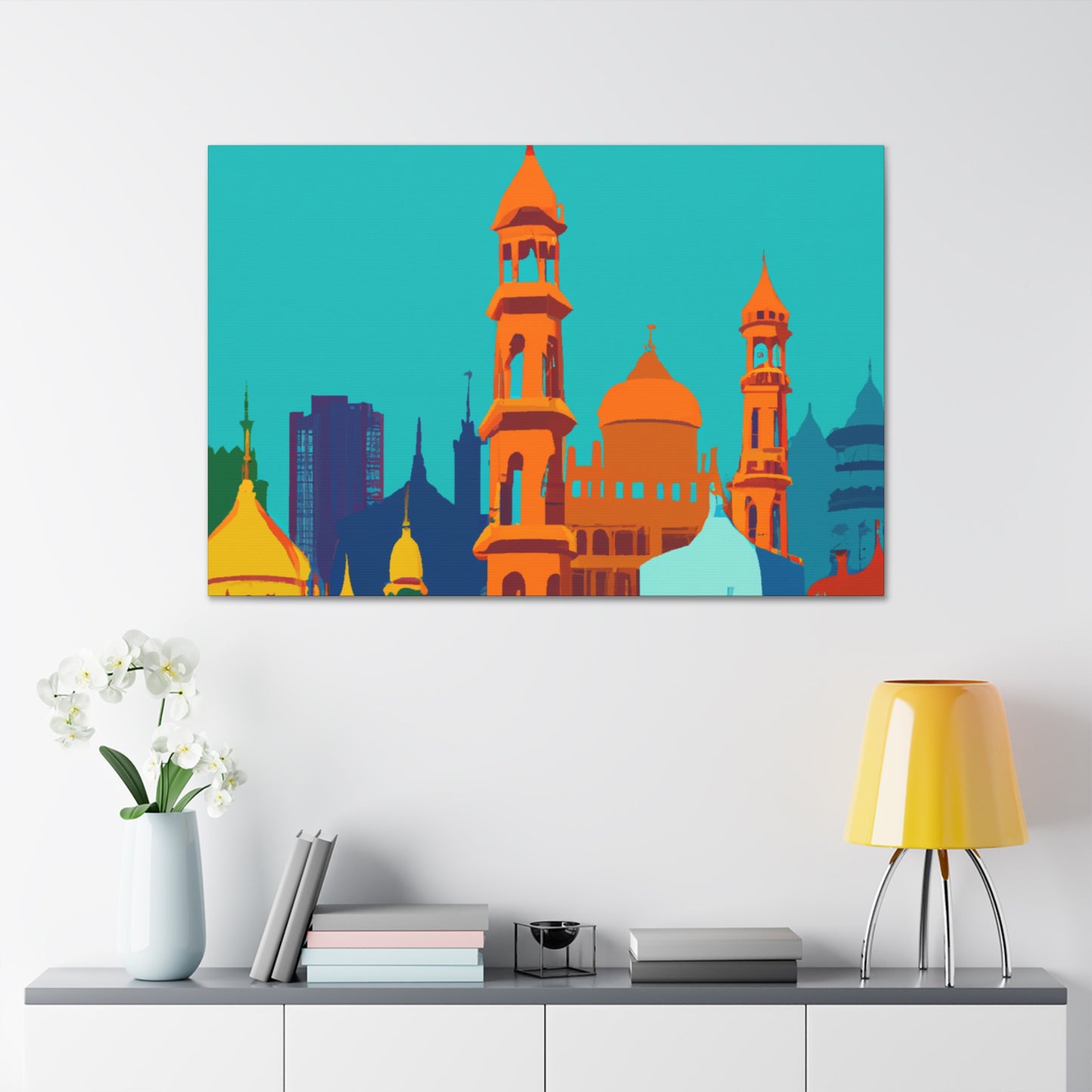 Exotic Vibrancy - Destination India - Canvas
